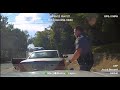 Mercedes leads ASP Trooper Jacob Boswell on a slow speed chase on 09/05/22.
