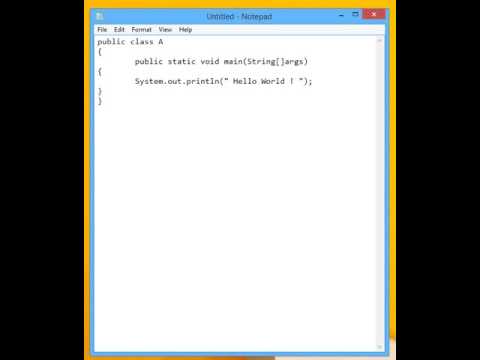 Java Tutorial   Part 1 Output Massage