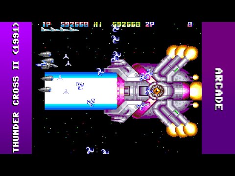 Thunder Cross II Longplay (Arcade) [QHD]