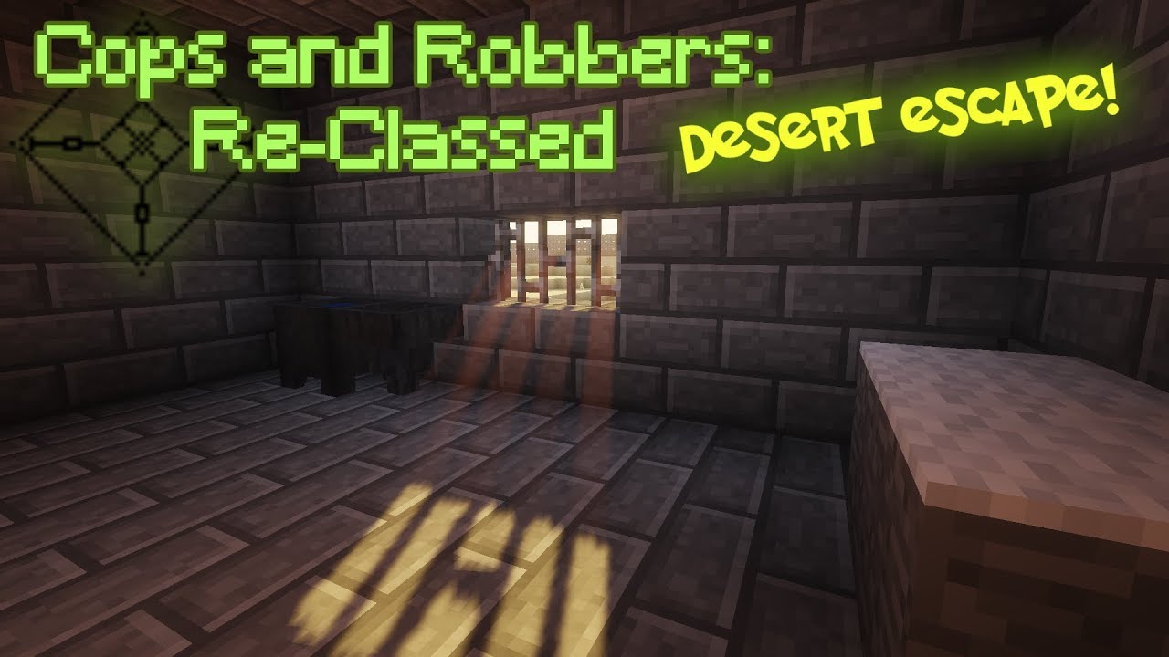 Download Cops And Robbers Re Classed Desert Escape 46 Mb Map For Minecraft