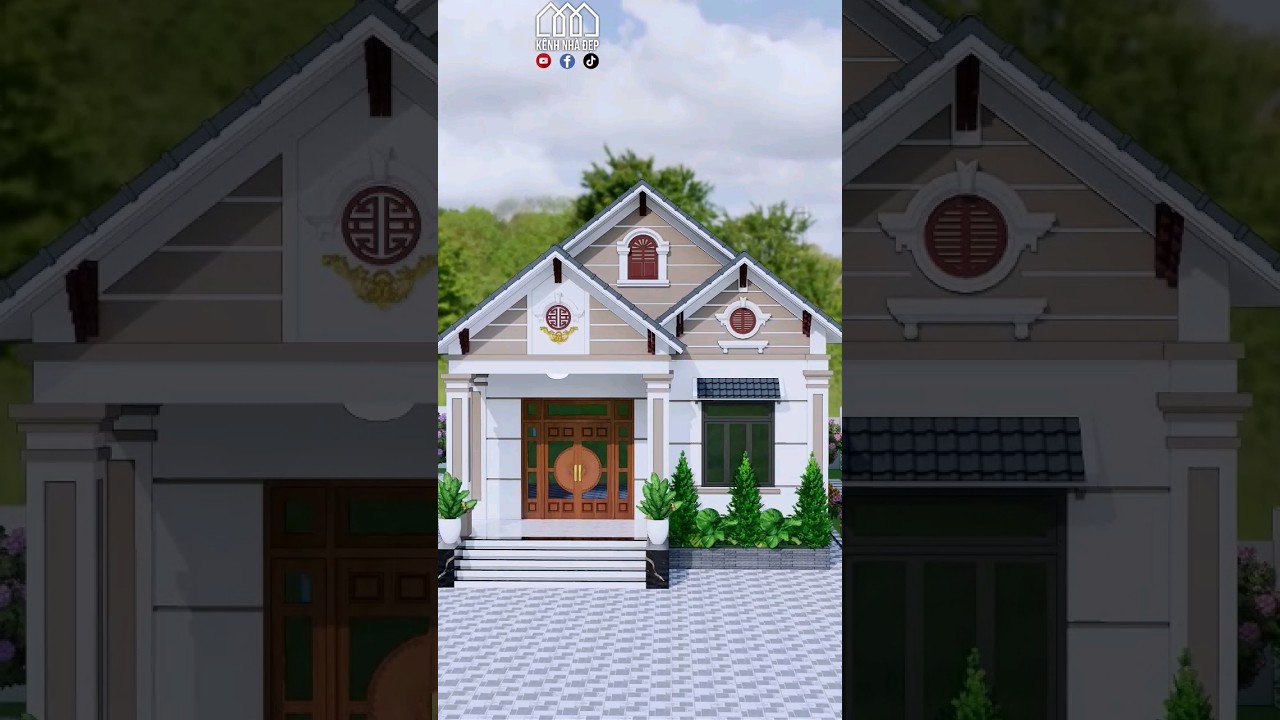 Nhà mái thái đẹp nhất ở các vùng quê