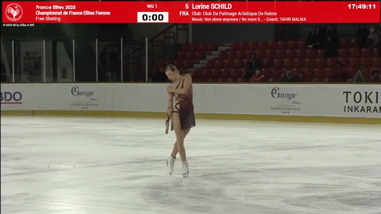 Lorine Schild – 2025/2026 French Figure Skating Championships FS
