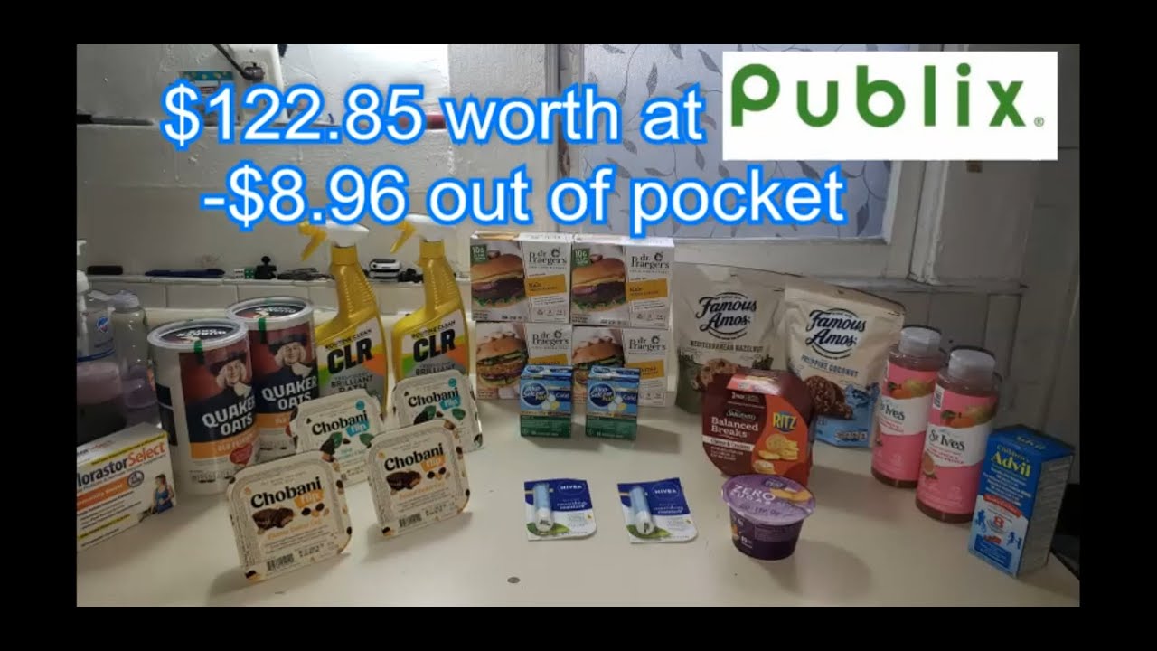 10/20 to 10/26 PUBLIX COUPONING $122.85 worth -$8.96 out of pocket 10/ ...