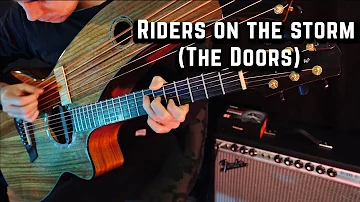 Riders on the Storm - The Doors - Harp Guitar Cover - ACEMIC G1 Wireless Guitar System