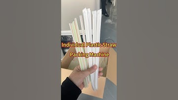 Single Straw Packing Machine | Individual Straw Packing Machine | Drinking Straw Packing Machine