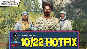 Beta 1.5.4 & 1.5.3 Live Hotfix EXPLAINED! - Mount & Blade II: Bannerlord