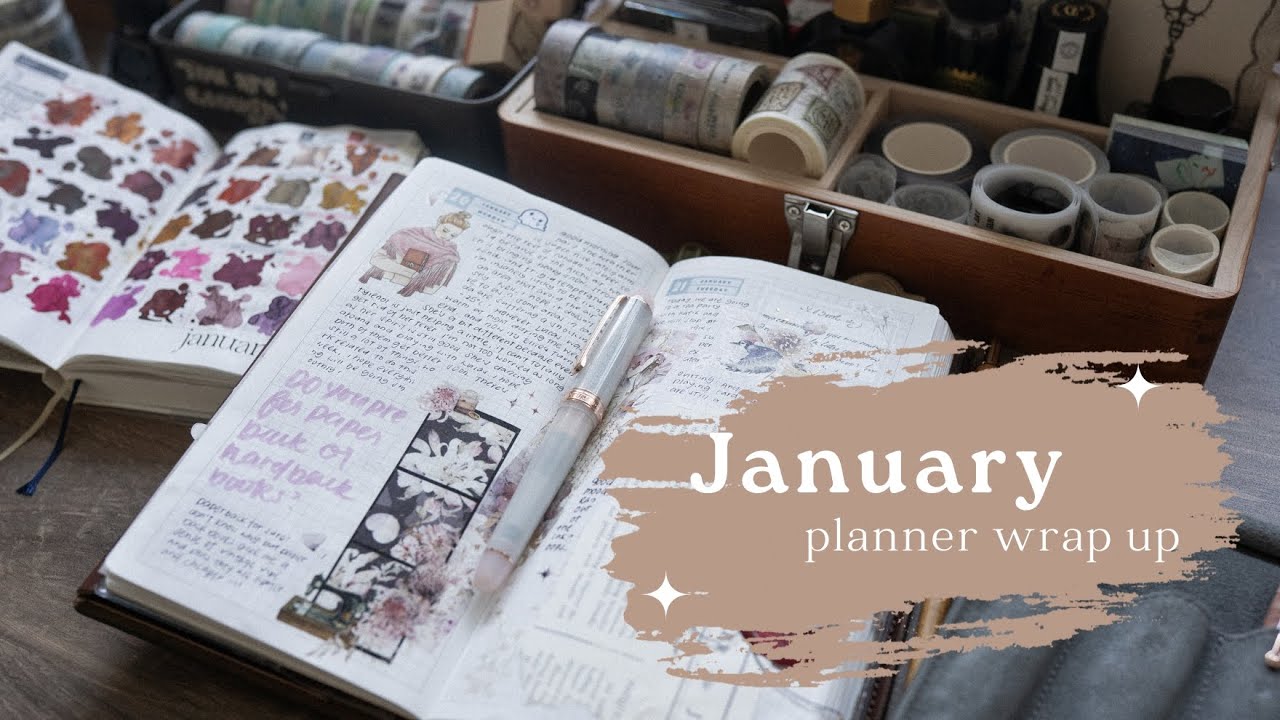 Итоги января в моем ежедневнике Chronicle: обзор месяца.