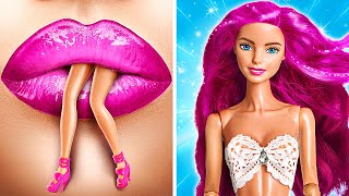 Barbie ESCAPED Dreamhouse! Doll Makeover in Real Life