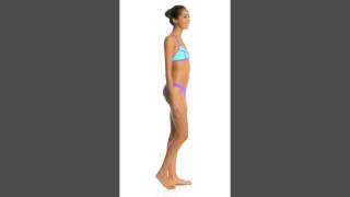 Speedo Missy Franklin Endurance Lite Colorblock Tie Back Swimsuit Top Swimoutlet