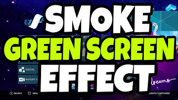 How To Add Cool Green Screen Effects In SHAREfactory (PS4 TUTORIAL)