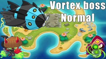 VORTEX TUTORIAL NORMAL | NEW BOSS BLOONS | BTD6 LOTUS ISLAND