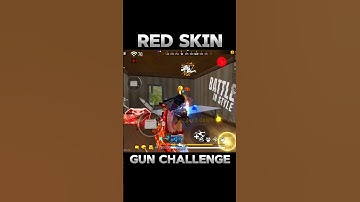 RED SKIN GAN CHALLENGE BR RANK MP40+SCAR #shorts #trending #ytshorts