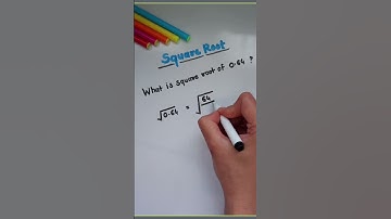 How to calculate Square Root of Decimal Number #shorts #squareroot #maths