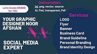 MY intro & Work samples / Introduction video /  Portfolio of Logo and Brand dientity
