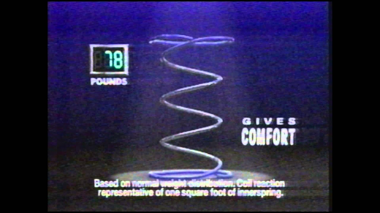 Sealy Posturepedic (1994 Commercial) YouTube