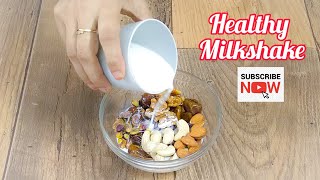 Dry fruit milkshake recipe | Healthy Milkshake | Nuts Milkshake | Winter Special #milkshake #shakes