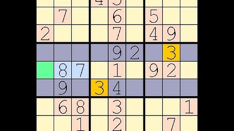 How to Solve Globe and Mail Sudoku  Four Star?  5 July, 2024