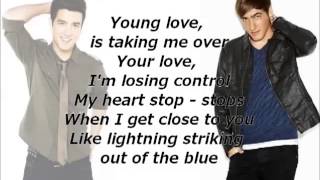 Video thumbnail of "Big Time Rush - Young Love (Lyrics + Pictures)"