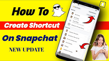 How to Make Snapchat Shortcut | Create Snapchat Shortcuts (Android) New Update