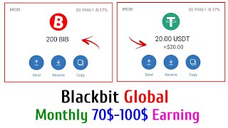 💥Promotion Rewards 20 USDT | BlackBiT Global Free Earning 20$ | 100% light invest Site screenshot 2