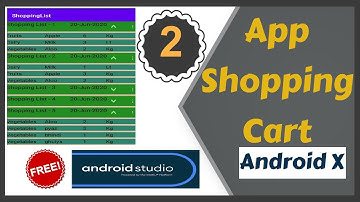 Create Shopping Cart App in Android Studio - Part 2  | Firebase | Android App Development