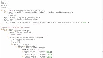 Pygame 16 - Grid System