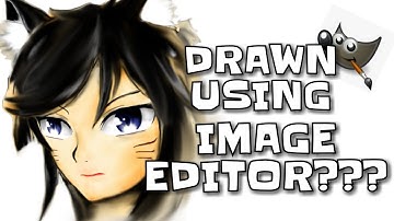 [Speed Paint] Ahri Mouse Art | using Gimp Image Editor