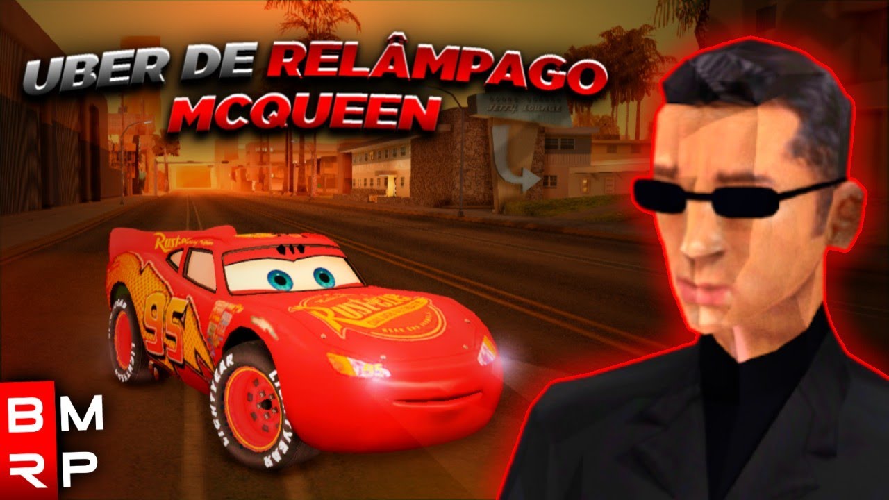 BMRP] FIZ UBER DE RELÂMPAGO MCQUEEN ( MARQUINHOS )! GTA SAMP 