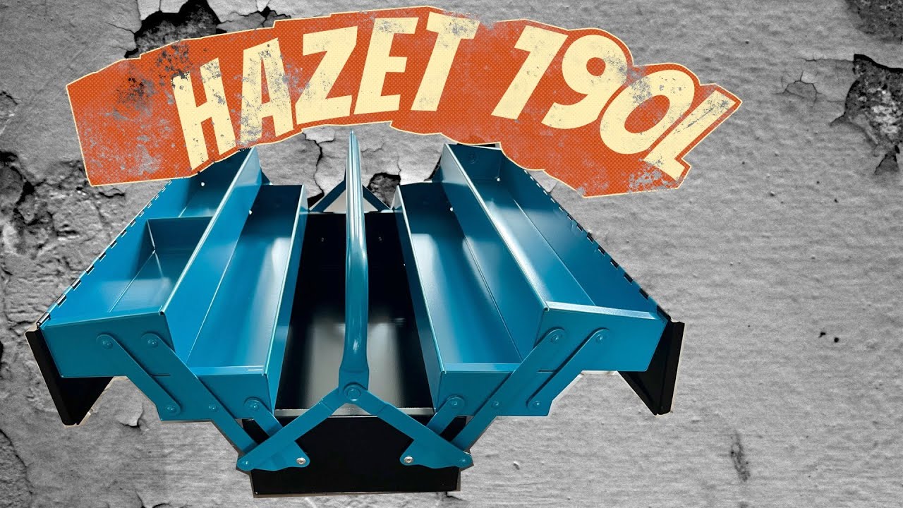Caja de herramientas de plástico - 190L-2 - Hazet