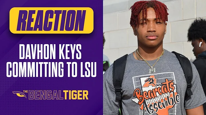 Davhon Keys COMMITS to LSU! | Will Brian Kelly hol...