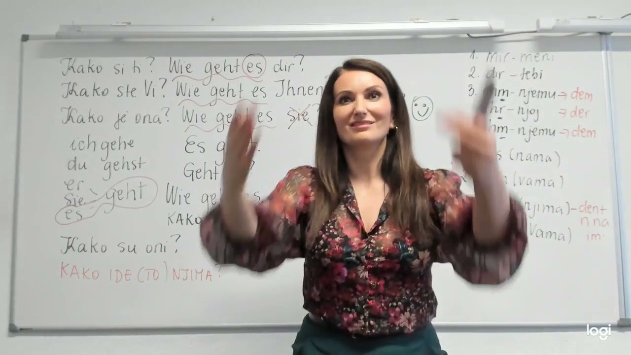 ŠKOLA DUGA - Dativ Osobne Zamjenice Dativ Wie Geht Es Dir Wie Geht Es Ihnen Fraza