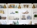 How-to Style Your Bookshelves