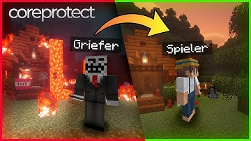THIS is how you can FIND GRIEFER and UNDO the DAMAGE. - CoreProtect [1.14 +]