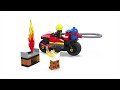 Video: LEGO® 60410 pilsētas ugunsdzēsības velosipēds