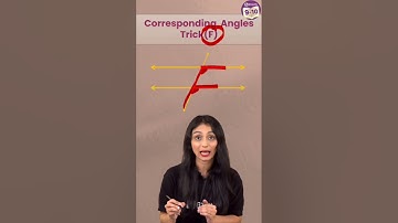 Lines and angle tricks to remember the angles #ytshorts #linesandangles #byjus