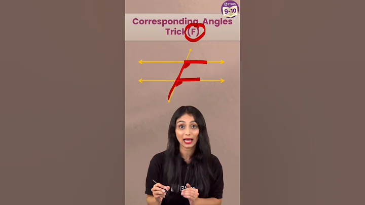Lines and angle tricks to remember the angles #ytshorts #linesandangles #byjus