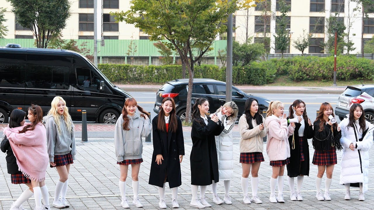 181013 이달의 소녀(LOONA) 번호뽑기이벤트 - mbc 쇼 음악중심 미니팬미팅
