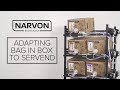 Adapting Narvon Bag in Box Syrups to Servend Beverage Dispensers