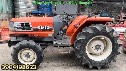 Máy cày bãi Kubota Gl32 hai cầu,trợ lực lái,số cơ nguyên bản,ben điện chỉnh ngiêng.Đã bảo dưỡng