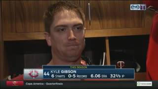 Twins' Kyle Gibson: 'I felt more like myself a little bit'