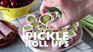 Ham Pickle Roll Ups