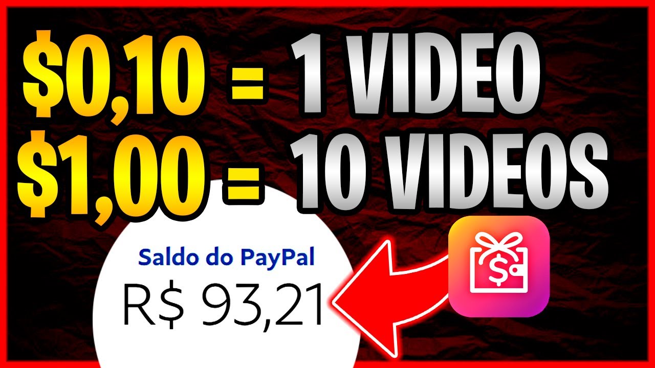 Ganhe $0,10 a cada 30 segundos ASSISTINDO VIDEOS E JOGANDO (Ganhar dinheiro online) APP PAGA PayPal