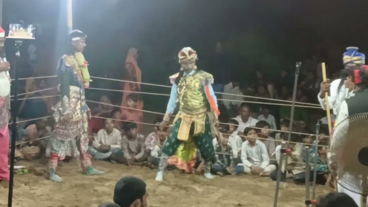  નોરતું સોથુ મહુવા તાલુકાનું ખરેડ ગામ નાટક બાબરો ભૂત દિલ્હીના સુબાવો અને કેસર મહારાજ નું યુદ્ધ 