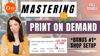 Etsy and Printify Step by Step Setup - Bonus #1: Mastering Etsy Print on Demand (FULL COURSE)