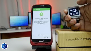 Samsung Galaxy Gear Watch Set Up