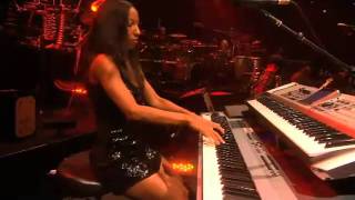 Video thumbnail of "Stevie Wonder   Spain   Live London 2008   480 x 360"