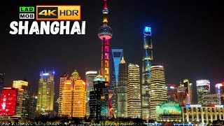Shanghai Night Walk around the BUND in 4K HDR by LADmob 2,785 views 1 month ago 41 minutes