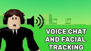 How to get VOICE CHAT and FACIAL TRACKING on ROBLOX WITHOUT an ID
