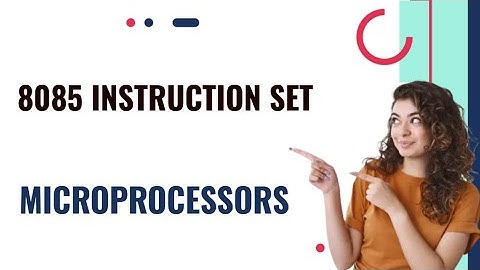 8085 instruction set|Data transfer instructions|Arithmetic |logical shift rotating branching program