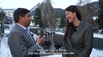 Views from Davos: Emily Fontaine and Vikas Taneja